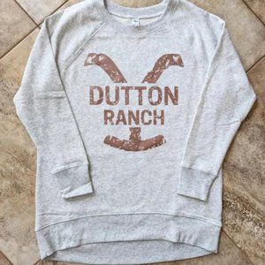 Women's medium Yellowstone tunic sweatshirt NWT